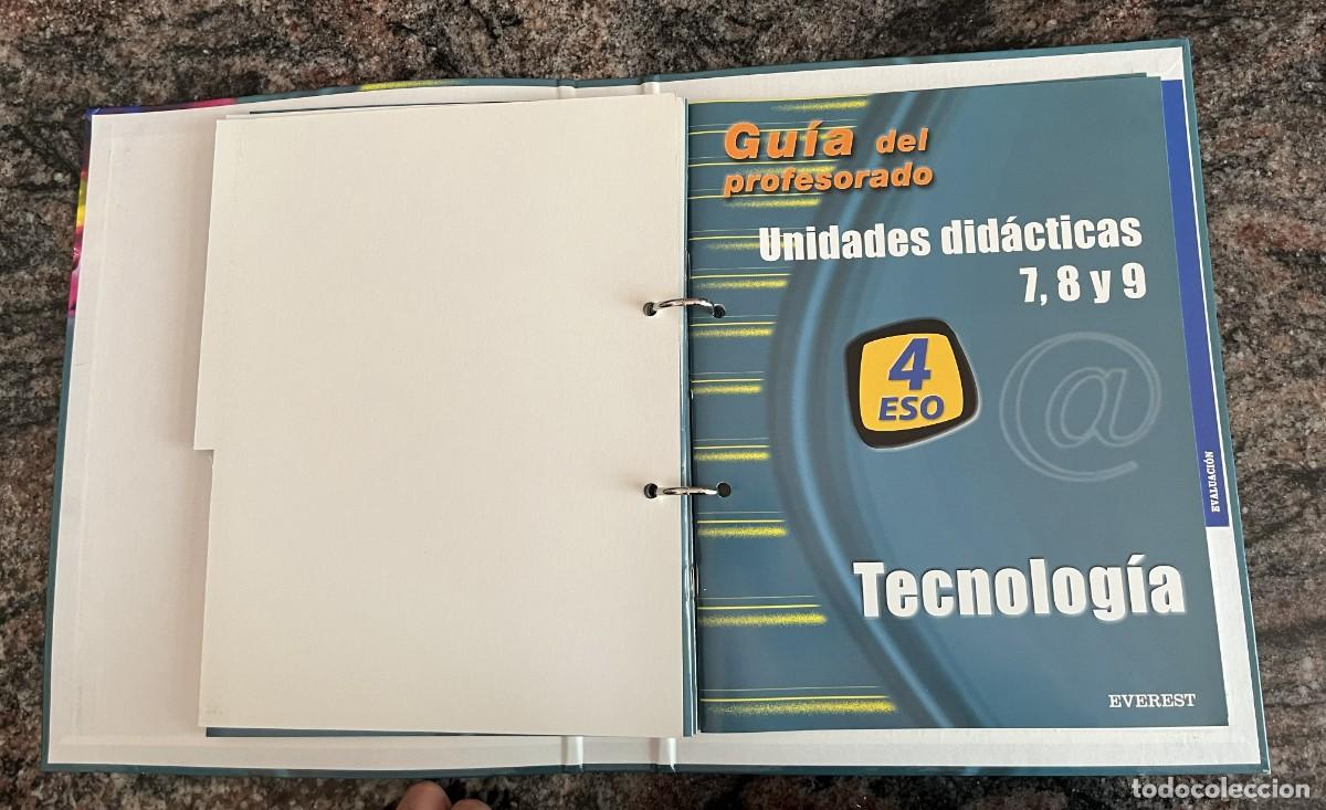 Libros de segunda mano: Pack Tecnol 4 ESO Everest + Guia (2003) - Foto 19