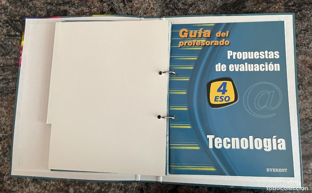 Libros de segunda mano: Pack Tecnol 4 ESO Everest + Guia (2003) - Foto 20