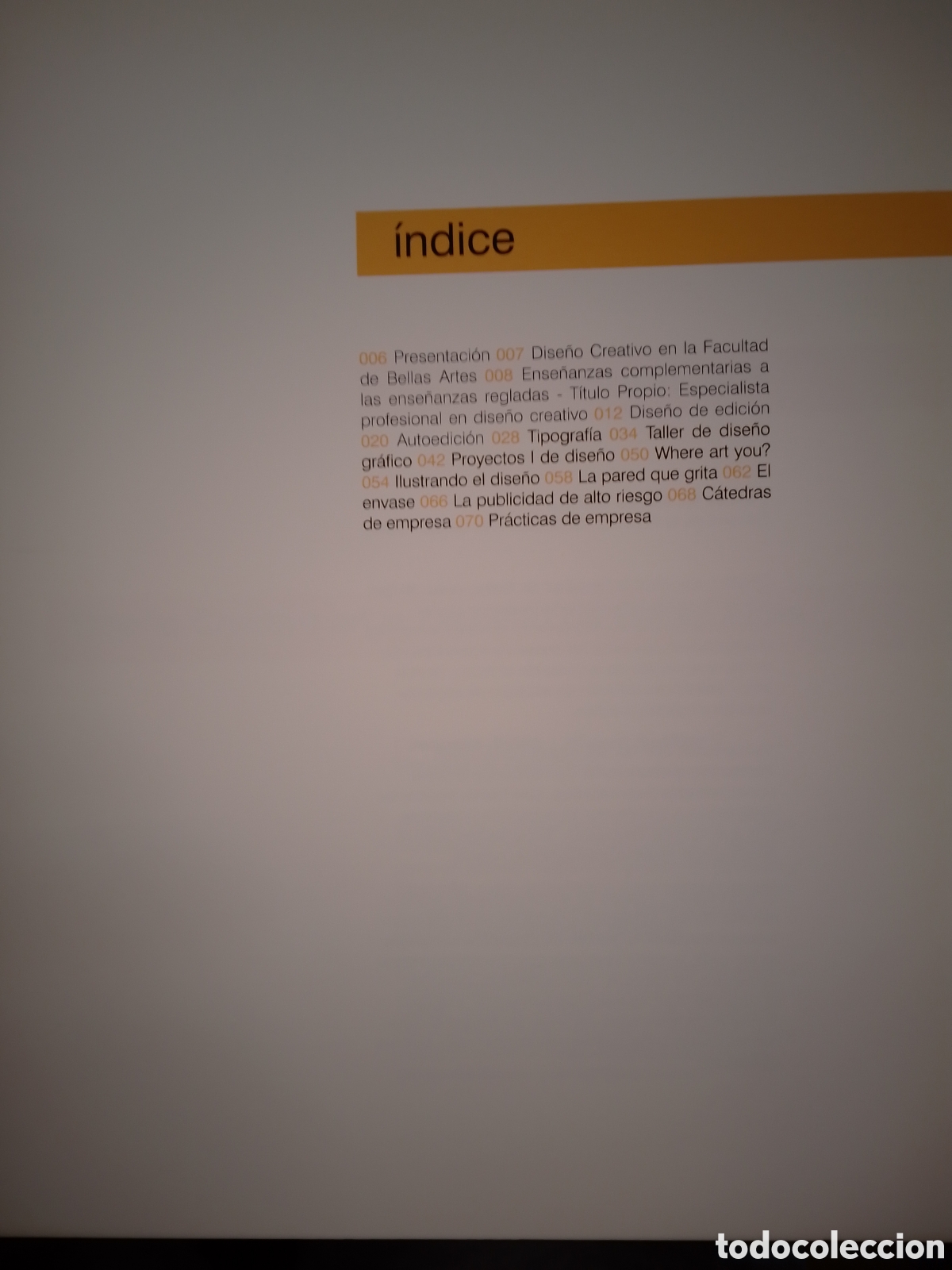 Libros de segunda mano: TITULO PROPIO EN DISE&Ntilde;O CREATIVO. UPV. PRIMERA EDICION. 2007. - Foto 2