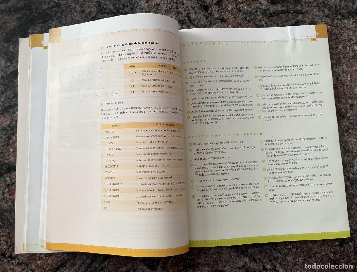 Libros de segunda mano: Tecnolog&iacute;a 4 ESO Edelvives (Ed.2003) - Foto 8