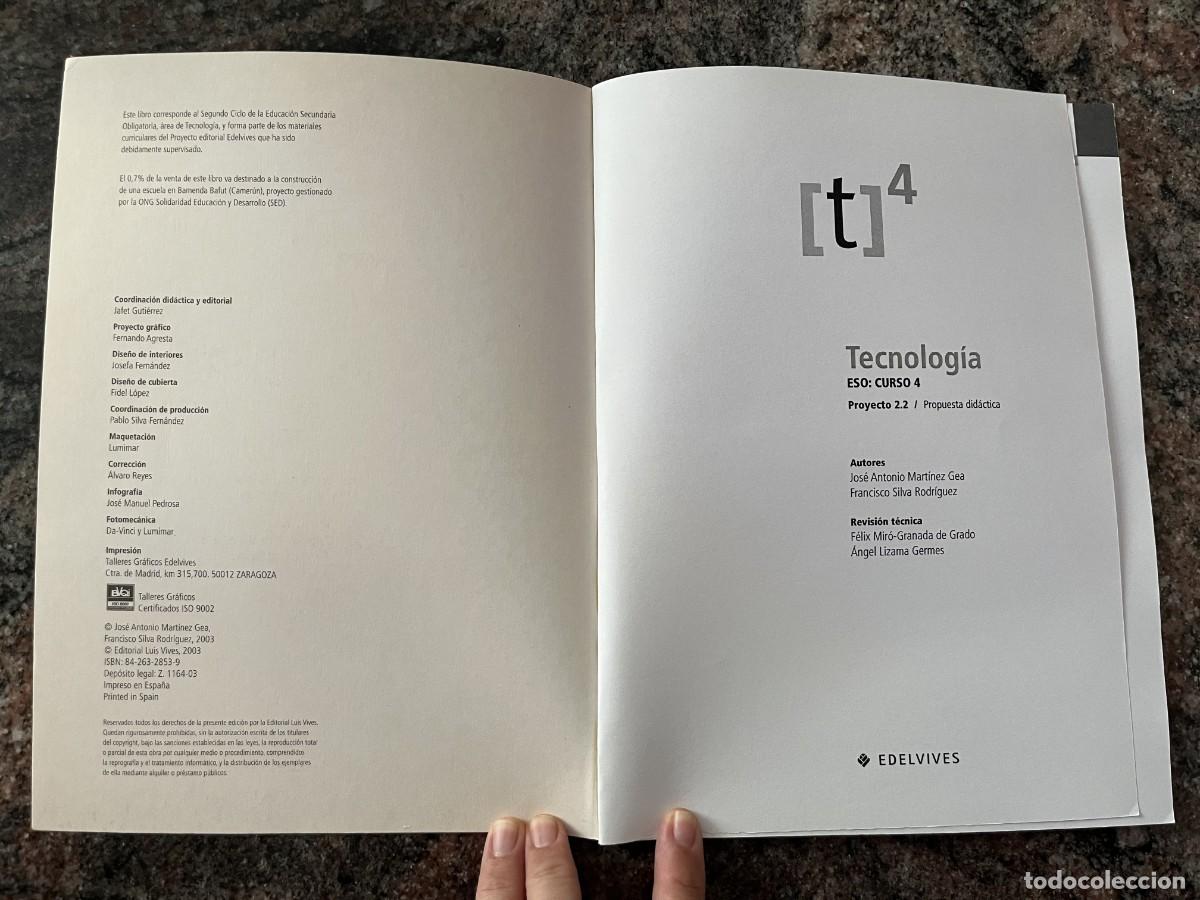 Libros de segunda mano: Pack Tecnolog&iacute;a 4 ESO Edelvives + Gu&iacute;a - Foto 11