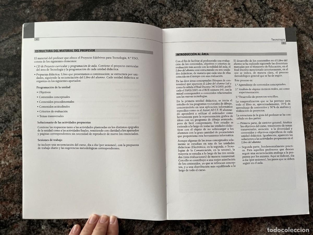 Libros de segunda mano: Pack Tecnolog&iacute;a 4 ESO Edelvives + Gu&iacute;a - Foto 13