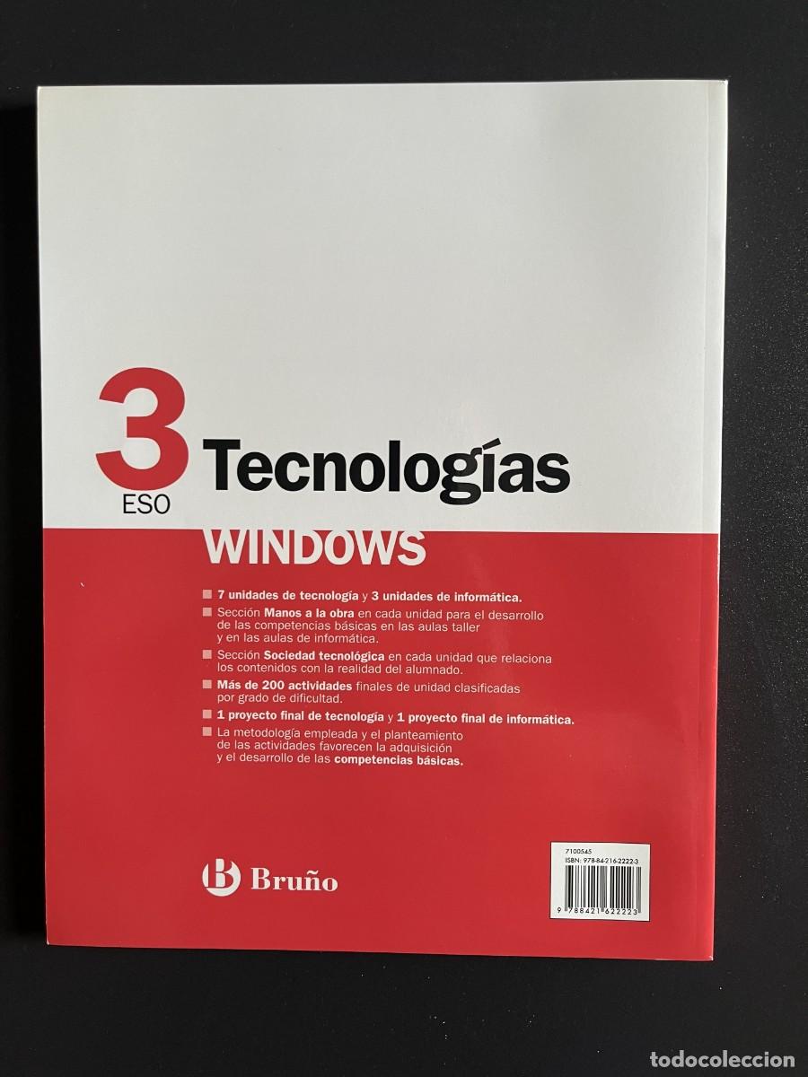 Libros de segunda mano: Tecnolog&iacute;as 3 ESO Bru&ntilde;o (Ed.2007) - Foto 2