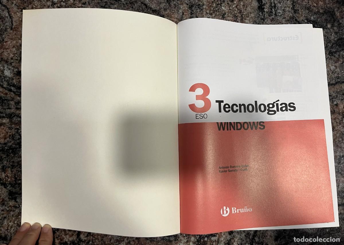 Libros de segunda mano: Tecnolog&iacute;as 3 ESO Bru&ntilde;o (Ed.2007) - Foto 3