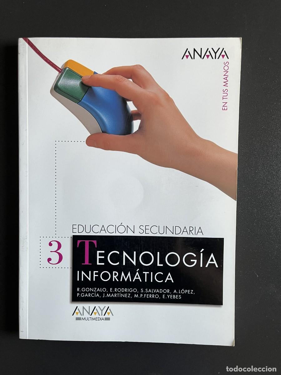 Libros de segunda mano: Tecnolog&iacute;a 3 ESO Anaya + CD (Ed.2002)