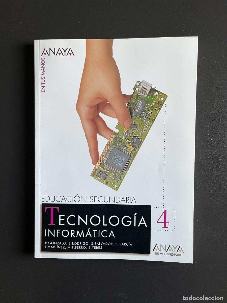 Libros de segunda mano: Tecnolog&iacute;a 4 ESO Anaya + CD (Ed.2003)