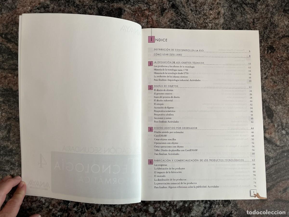 Libros de segunda mano: Tecnolog&iacute;a 4 ESO Anaya + CD (Ed.2003) - Foto 3