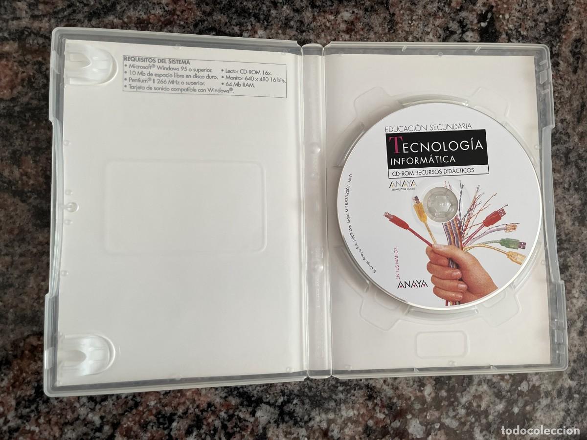 Libros de segunda mano: Pack Tecnolog&iacute;a 1-4 ESO Anaya + CD Extra - Foto 3