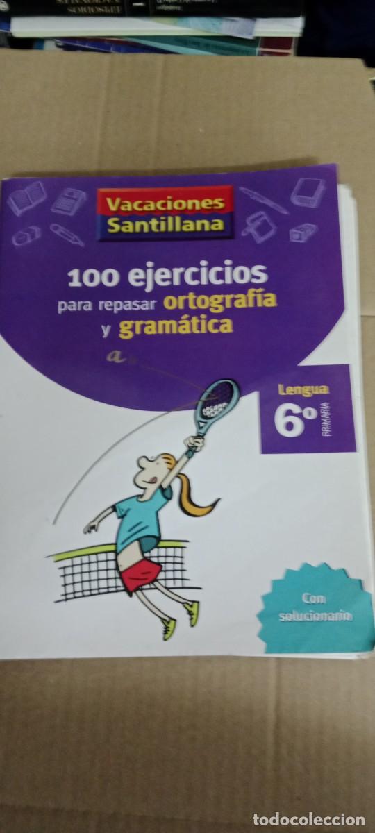 Libros de segunda mano: VACACIONES SANTILLANA ORTOGRAFIA Y GRAMATICA LIBRO CINE M-PIO