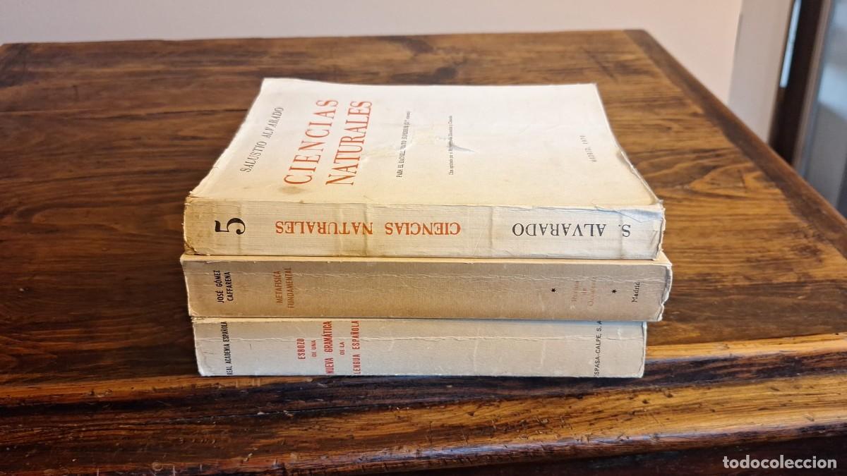 Libros de segunda mano: Lote Tres Antiguos Libros de Texto - Foto 6