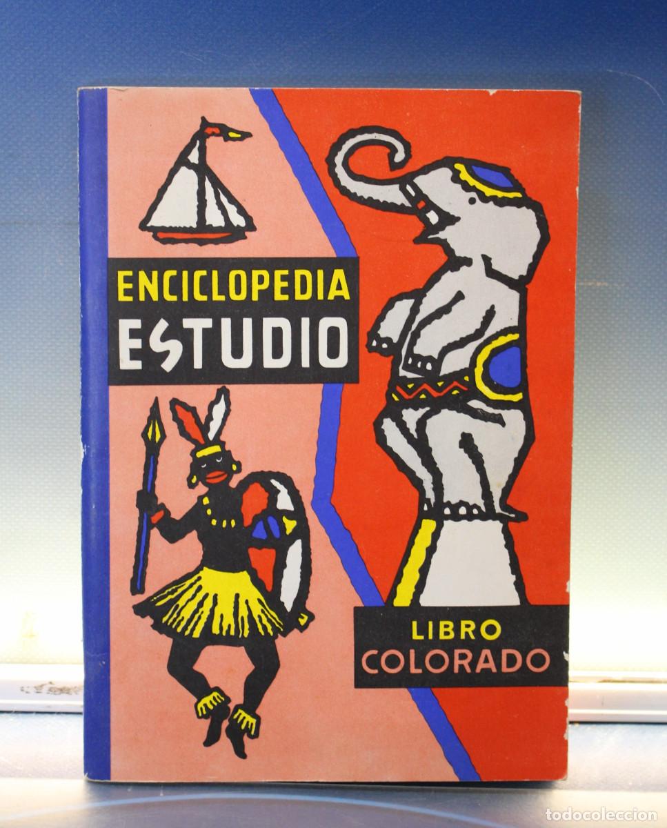 Libros de segunda mano: Enciclopedia Estudio. Libro Colorado. Dalmau, 1962.