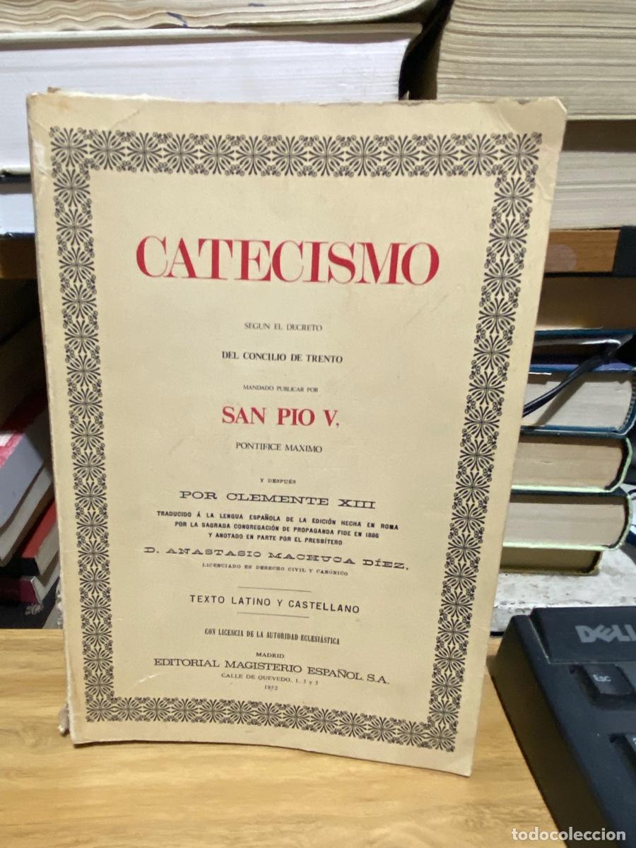 Libros de segunda mano: CATECISMO, SAN PIO V, EDT. MAGISTERIO ESPA&Ntilde;OL S.A.