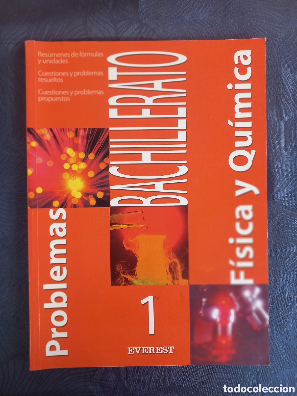 Libros de segunda mano: PROBLEMAS DE 1.&ordm; BACHILLERATO DE F&Iacute;SICA Y QU&Iacute;MICA &ndash; EVEREST &ndash; 2005 &ndash; ISBN 9788424172558