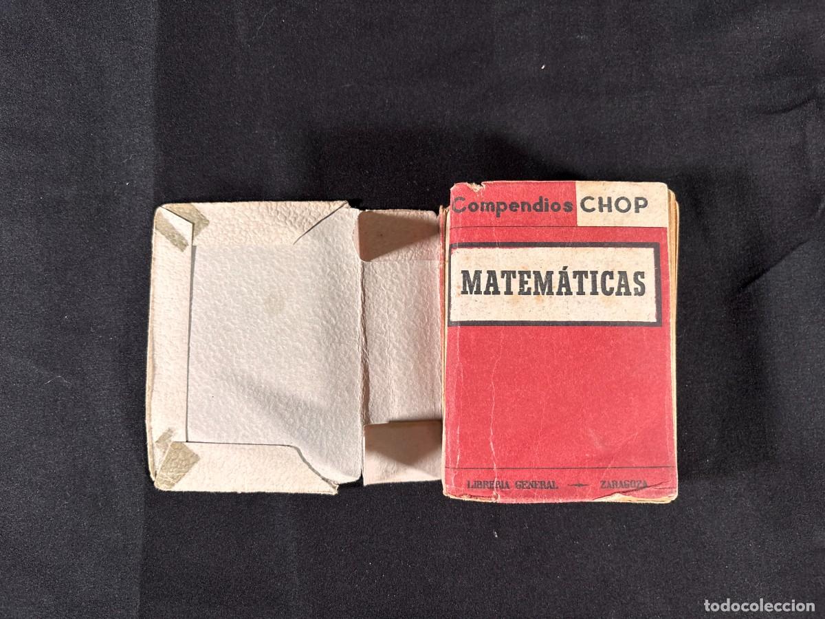 Libros de segunda mano: COMPENDIOS CHOP MATEM&Aacute;TICAS - ANTONINO GODED MUR - 2&ordf; EDICI&Oacute;N - ZARAGOZA 1945 - Foto 2