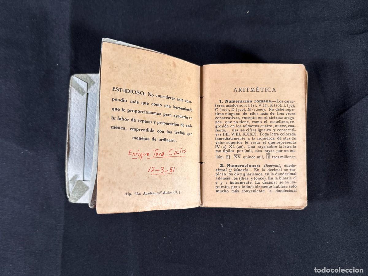 Libros de segunda mano: COMPENDIOS CHOP MATEM&Aacute;TICAS - ANTONINO GODED MUR - 2&ordf; EDICI&Oacute;N - ZARAGOZA 1945 - Foto 4