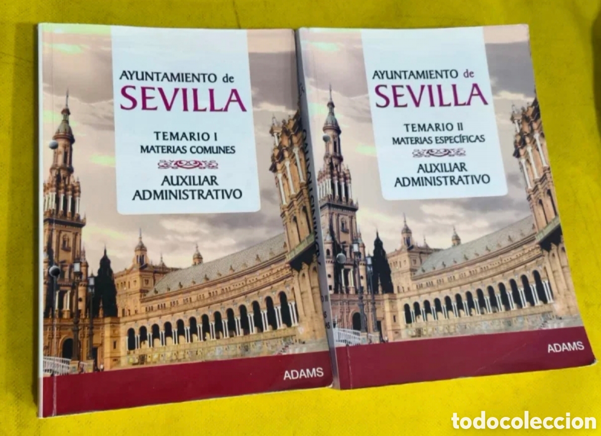 Libros de segunda mano: TEMARIOS I Y II AYTO. DE SEVILLA