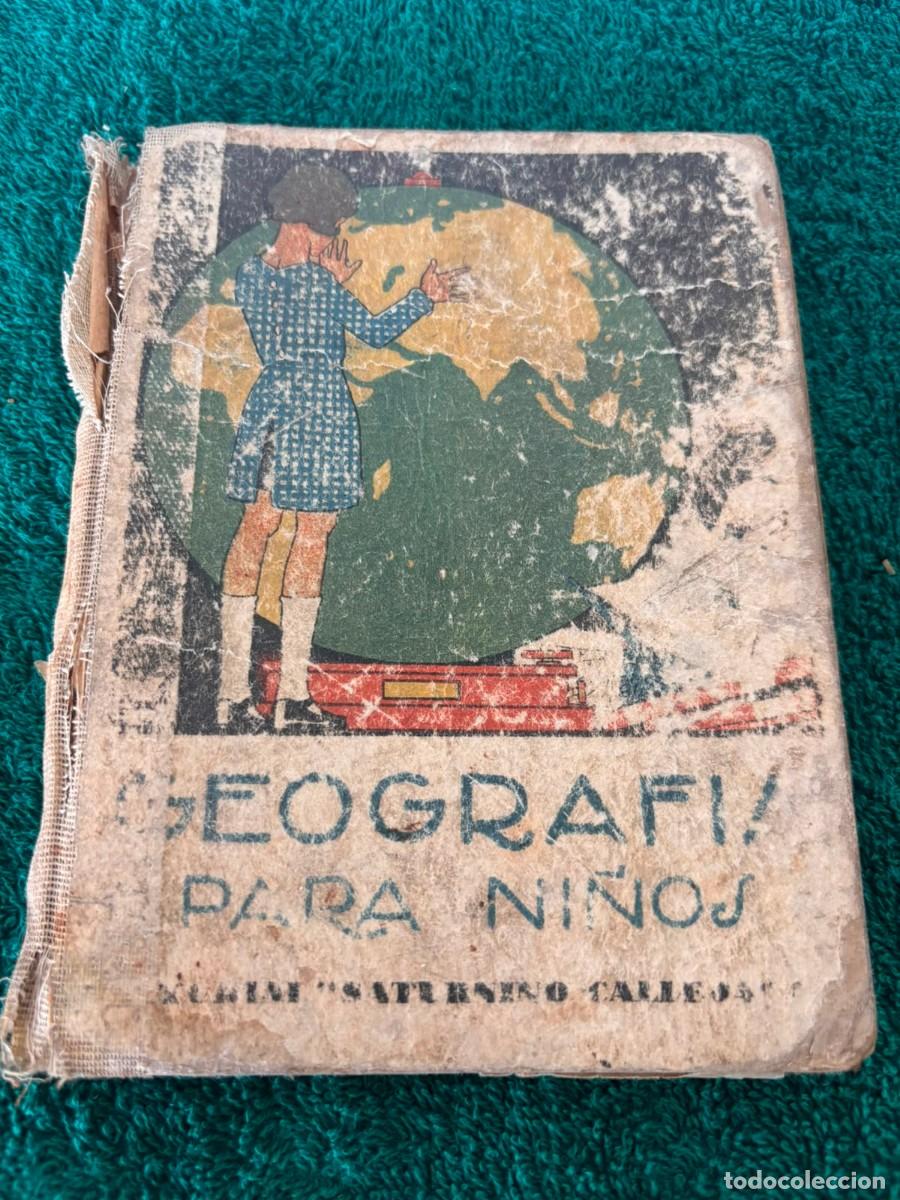 Libros de segunda mano: Geograf&iacute;a para ni&ntilde;os - Saturnino Calleja