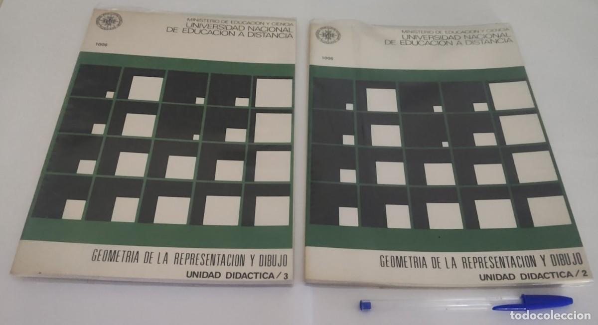 Libros de segunda mano: Geometr&iacute;a de la representaci&oacute;n y dibujo. Unidad Didactica 2 y 3 - Universidad Nacional a Distancia