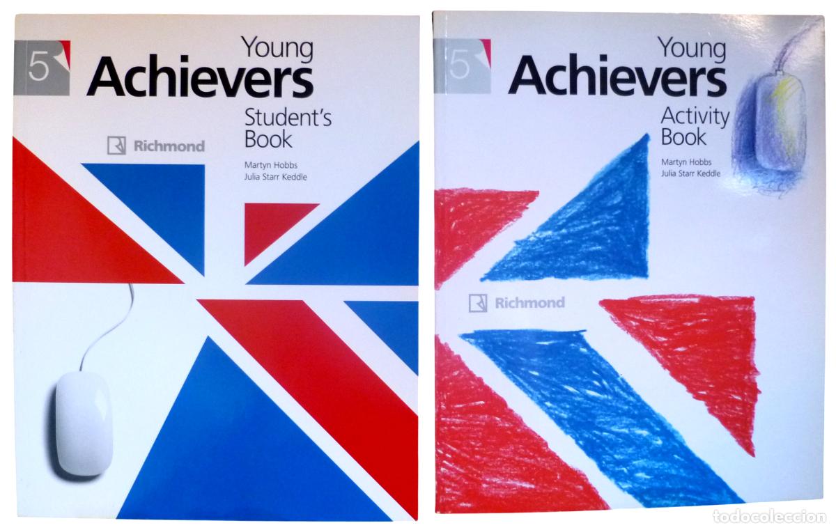 Libros de segunda mano: Young Achievers 5 Student's Book + Young Achievers 5 Activity Book. Nuevos