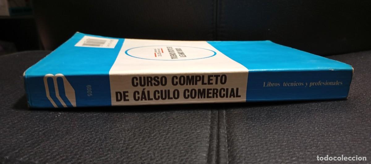 Libros de segunda mano: CURSO COMPLETO DE CALCULO COMERCIAL - LIBRO DE TEXTO - 1990 - EDITEX - Foto 3