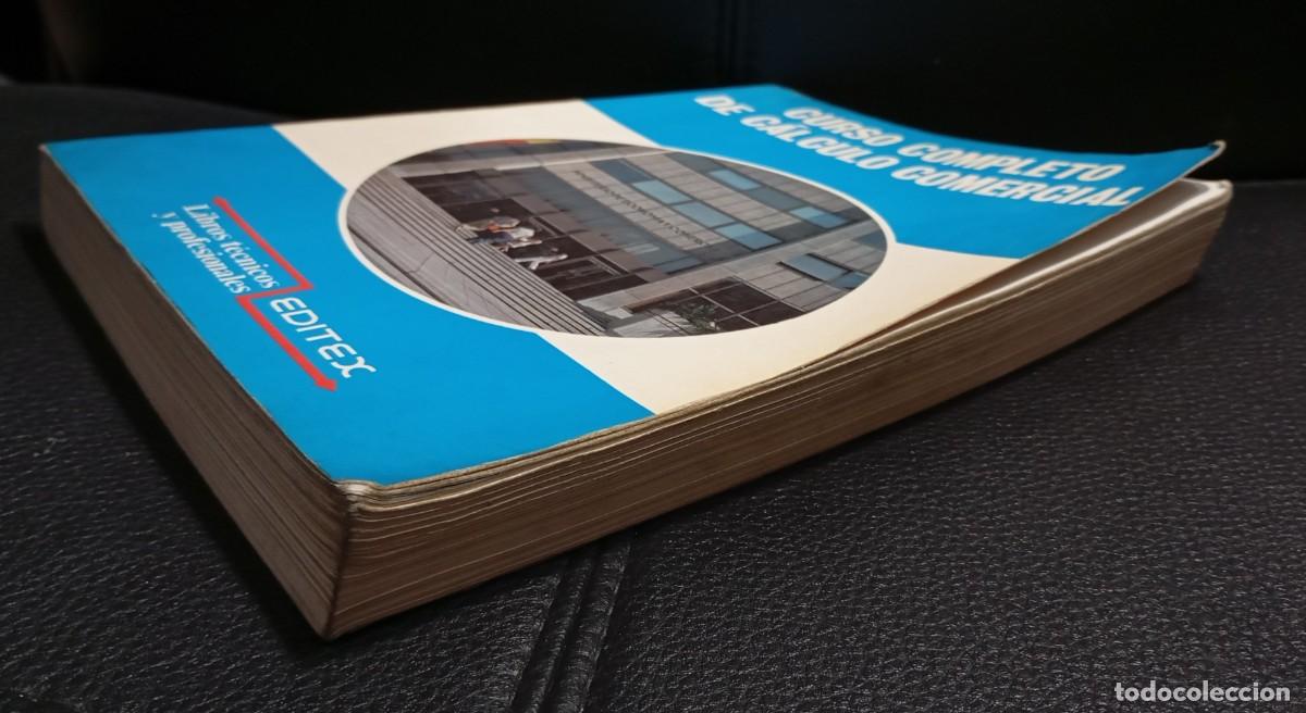 Libros de segunda mano: CURSO COMPLETO DE CALCULO COMERCIAL - LIBRO DE TEXTO - 1990 - EDITEX - Foto 4