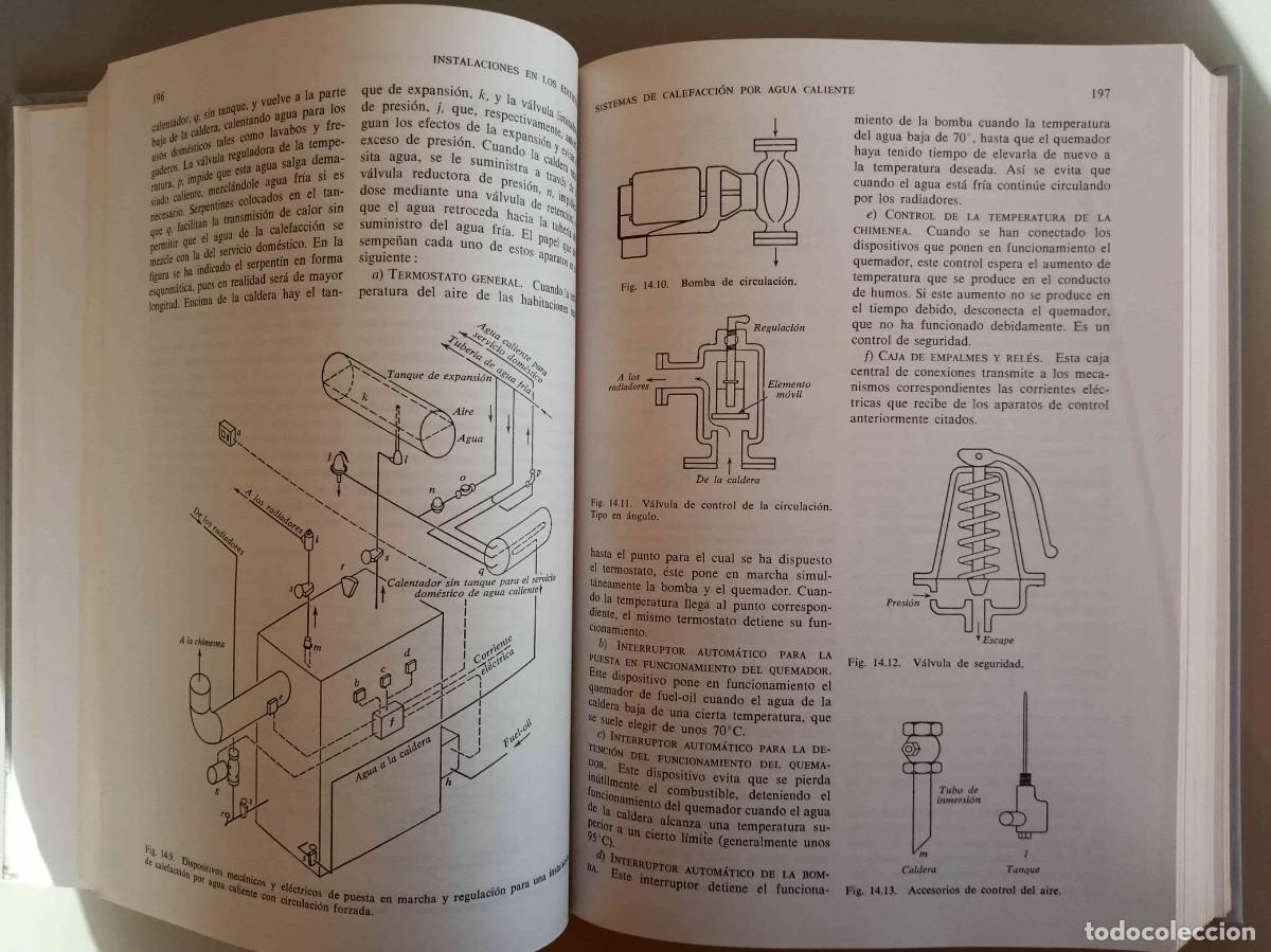 Libros de segunda mano: INSTALACIONES EN LOS EDIFICIOS. Ed. Gustavo Gili (1982) - Foto 2