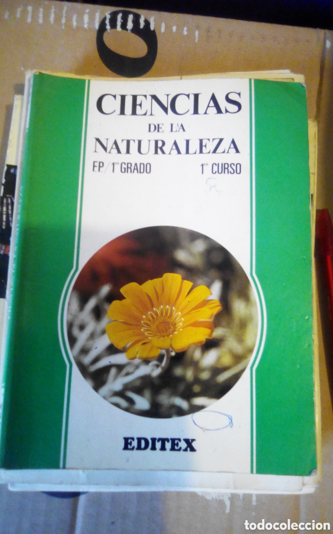 Libros de segunda mano: Ciencias de la naturaleza. Primer grado F. P. Primer curso. Editex, a&ntilde;o 1981. Tiene anotaciones
