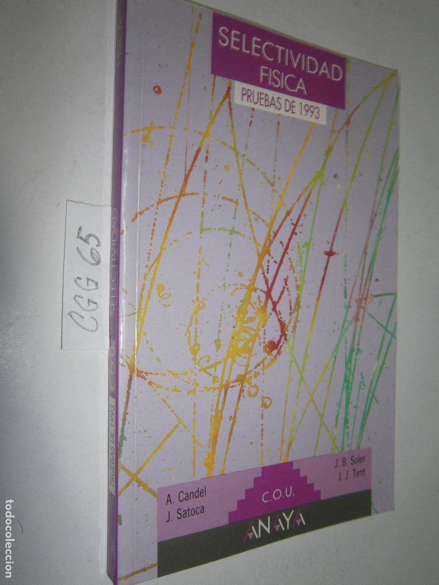 Libros de segunda mano: ANTIGUO LIBRO DE TEXTO - SELECTIVIDAD FISICA COU