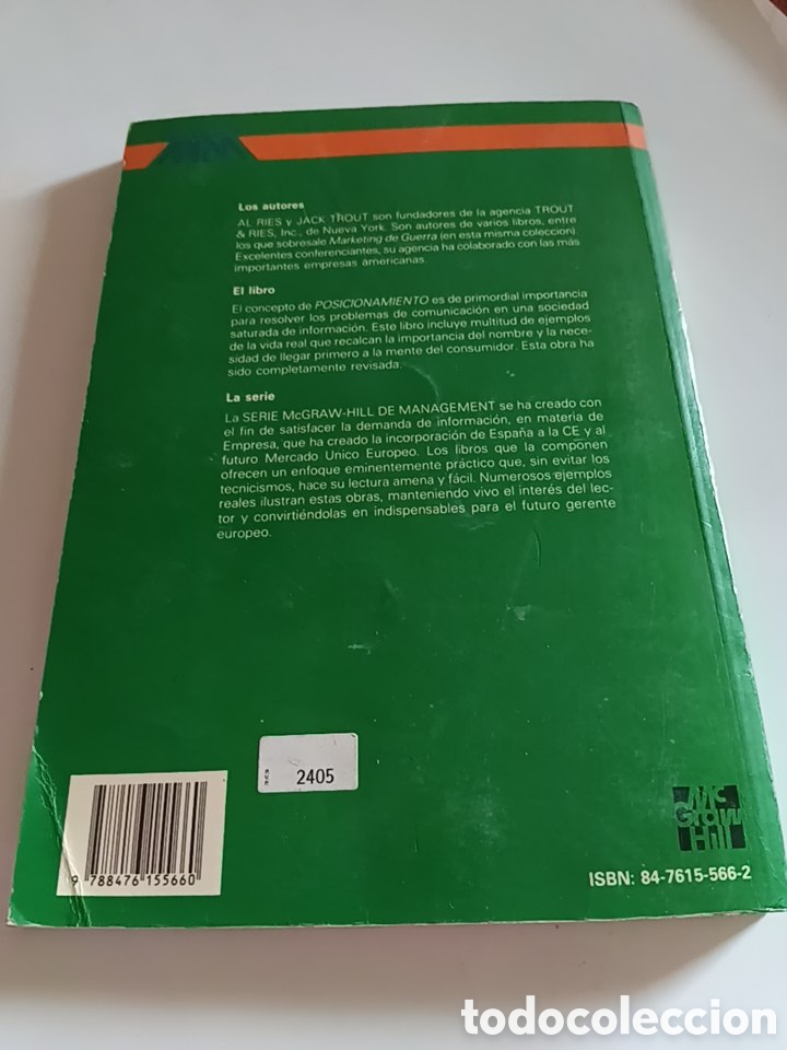 Libros de segunda mano: LIBRO POSICIONAMIENTO AL RIES Y JACK TROUT - Foto 4
