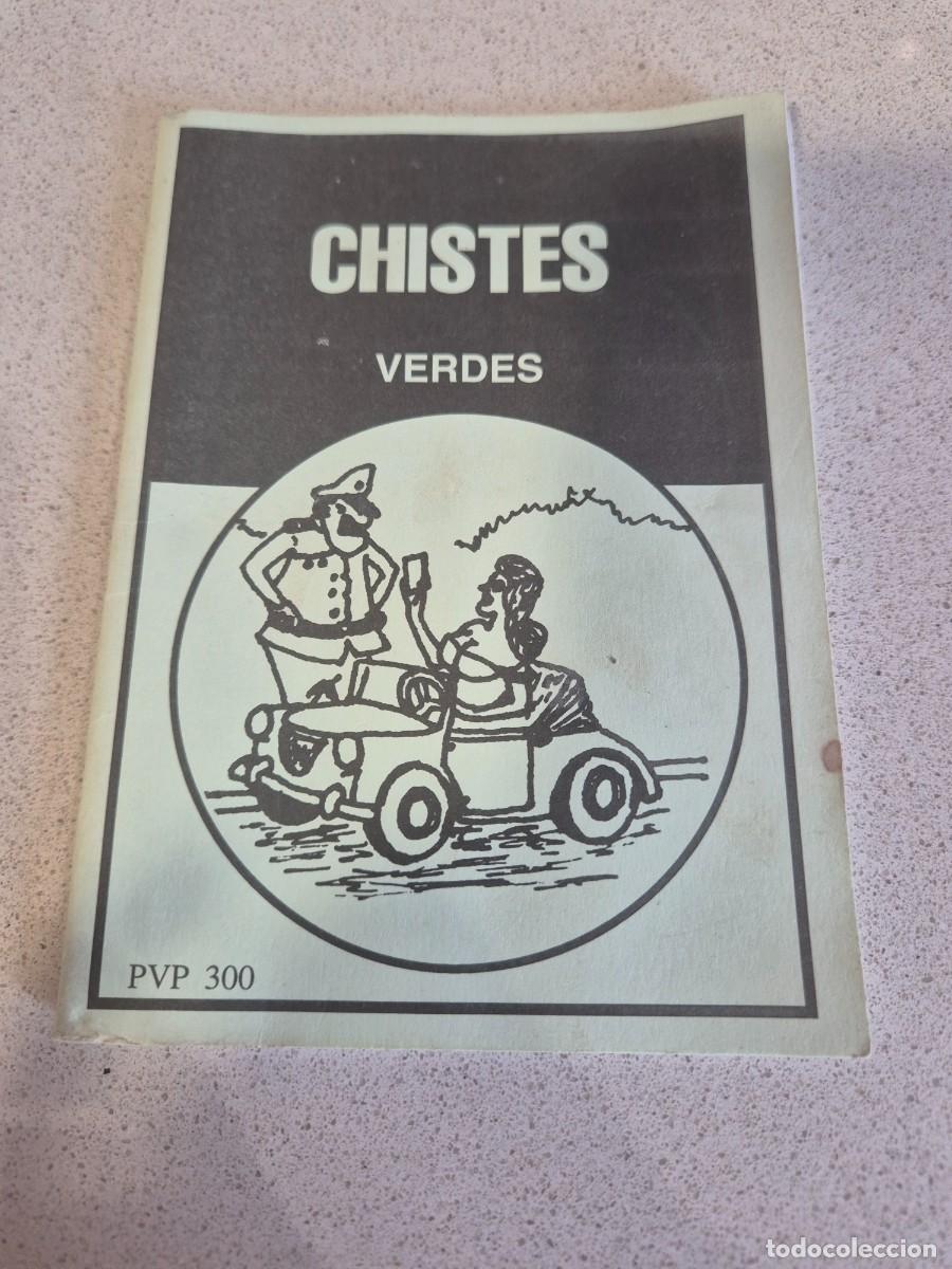 Libros de segunda mano: Libro &rdquo;Chistes verdes&rdquo;