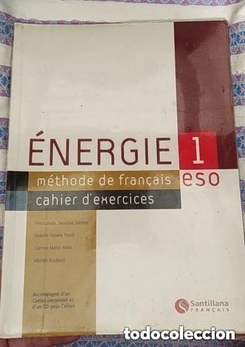 Libros de segunda mano: ENERGIE 1 METHODE DE FRAN&Ccedil;AIS -CAHIER D&acute;EXERCICES - E.S.O. 2004