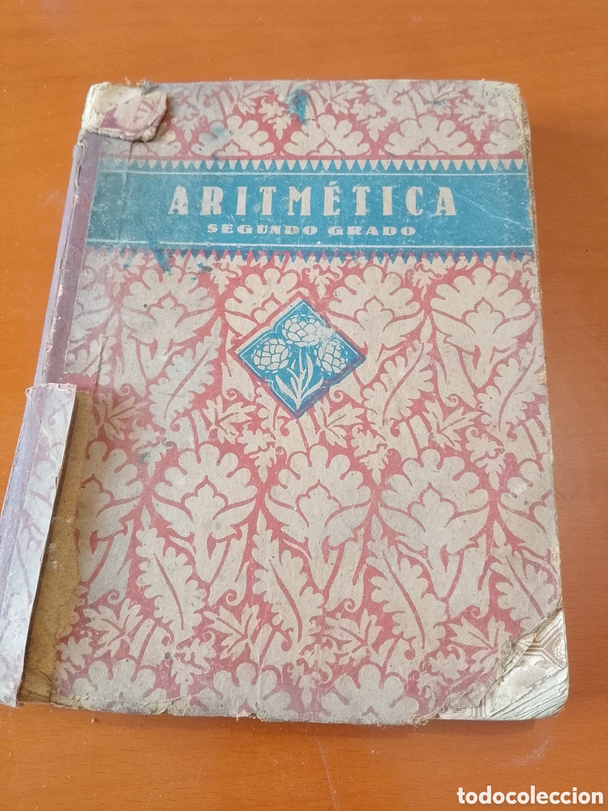 Libros de segunda mano: 1941. ​Libro Antiguo &rdquo;Aritm&eacute;tica - Segundo Grado&rdquo; - Editorial Luis Vives (Edelvives, c. 1941)