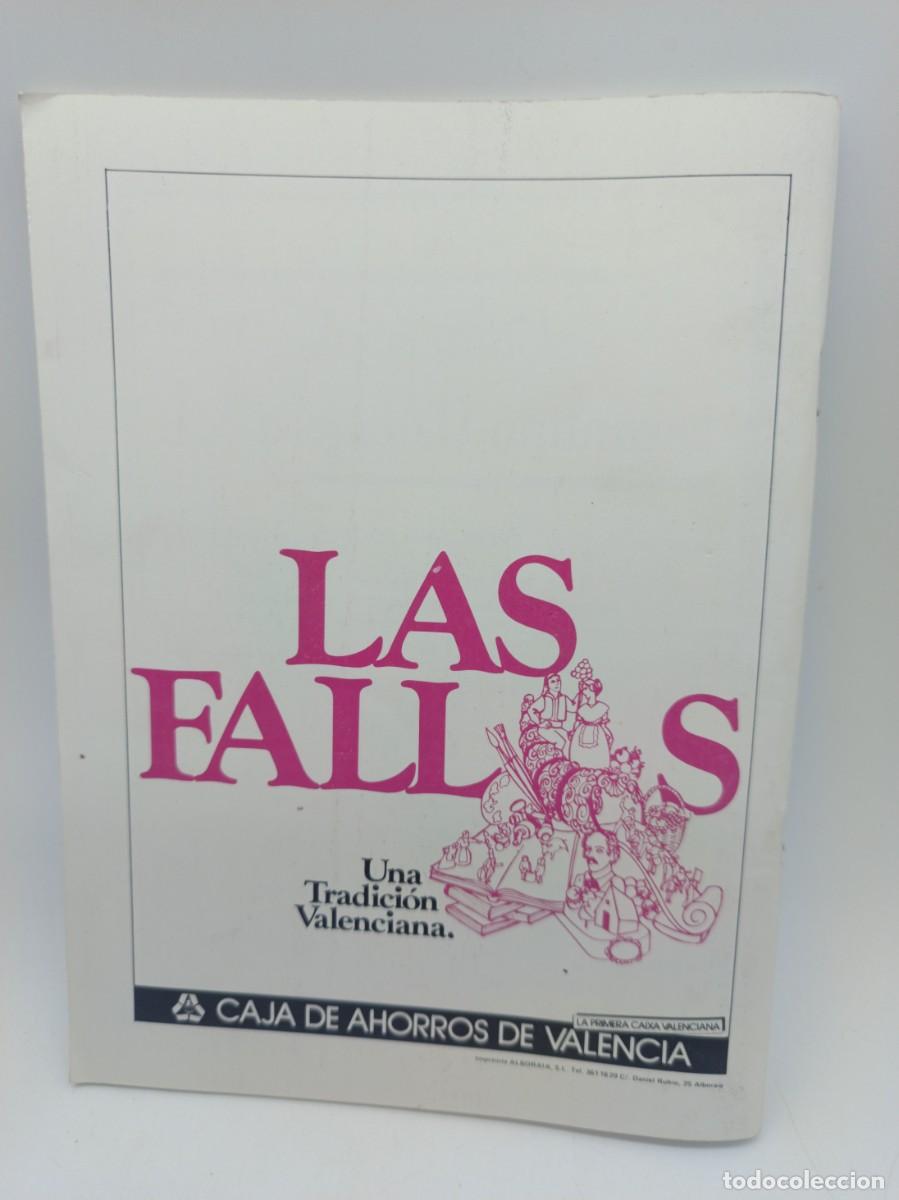 Libros de segunda mano: LLIBRET DE LA FALLA JOSEP BENLLIURE TRAV.CENTRE 1981-1982 - Foto 2