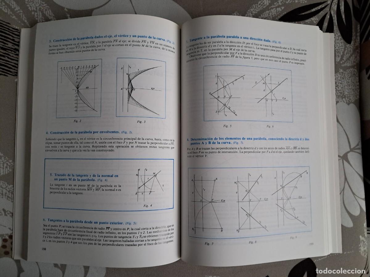 Libros de segunda mano: 2 libros de texto: Geometr&iacute;a y dibujo geom&eacute;trico. - Foto 6