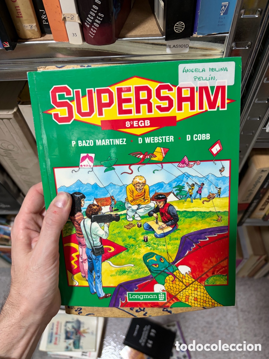 Libros de segunda mano: BLAS101D, . Supersam 8&deg;EGB P BAZO MARTINEZ &bull; D WEBSTER &bull; D COBB