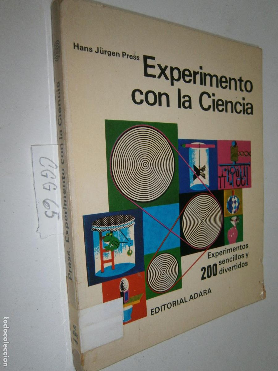 Libros de segunda mano: ANTIGUO LIBRO DE TEXTO - EXPERIMENTO CON LA CIENCIA