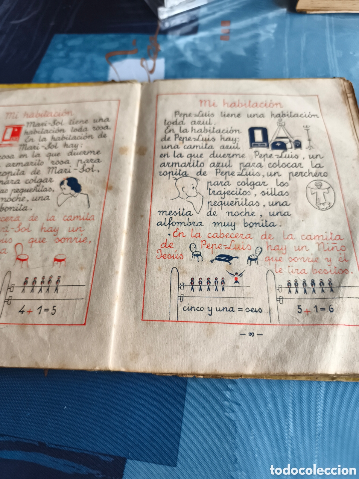 Libros de segunda mano: Antiguo libro de Escuela Peque&ntilde;uelos - Foto 4