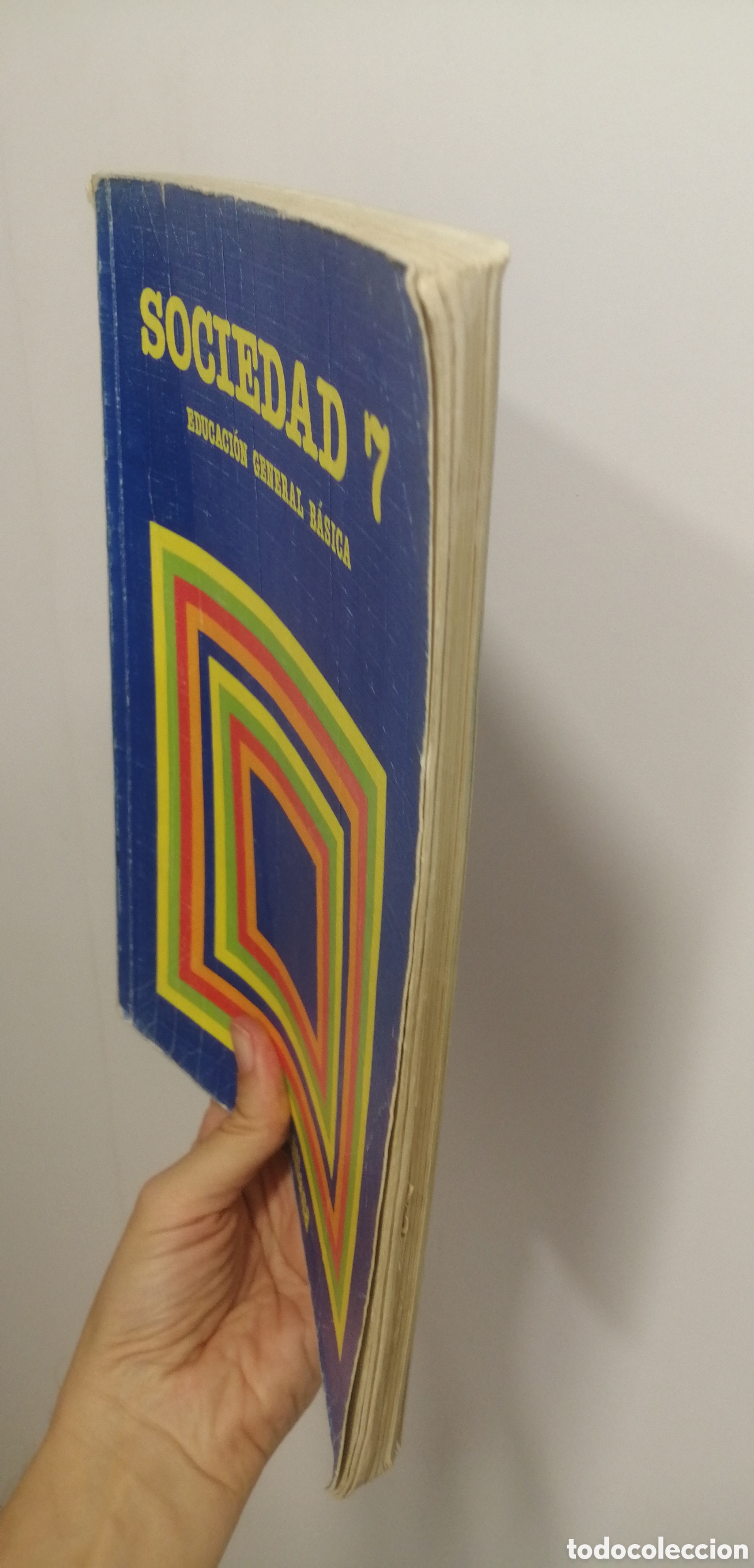 Libros de segunda mano: Sociedad 7 EGB Santillana 1990 - Foto 3