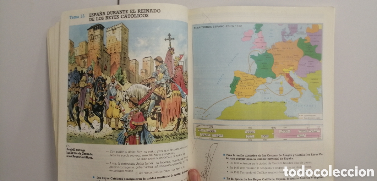 Libros de segunda mano: Sociedad 7 EGB Santillana 1990 - Foto 10