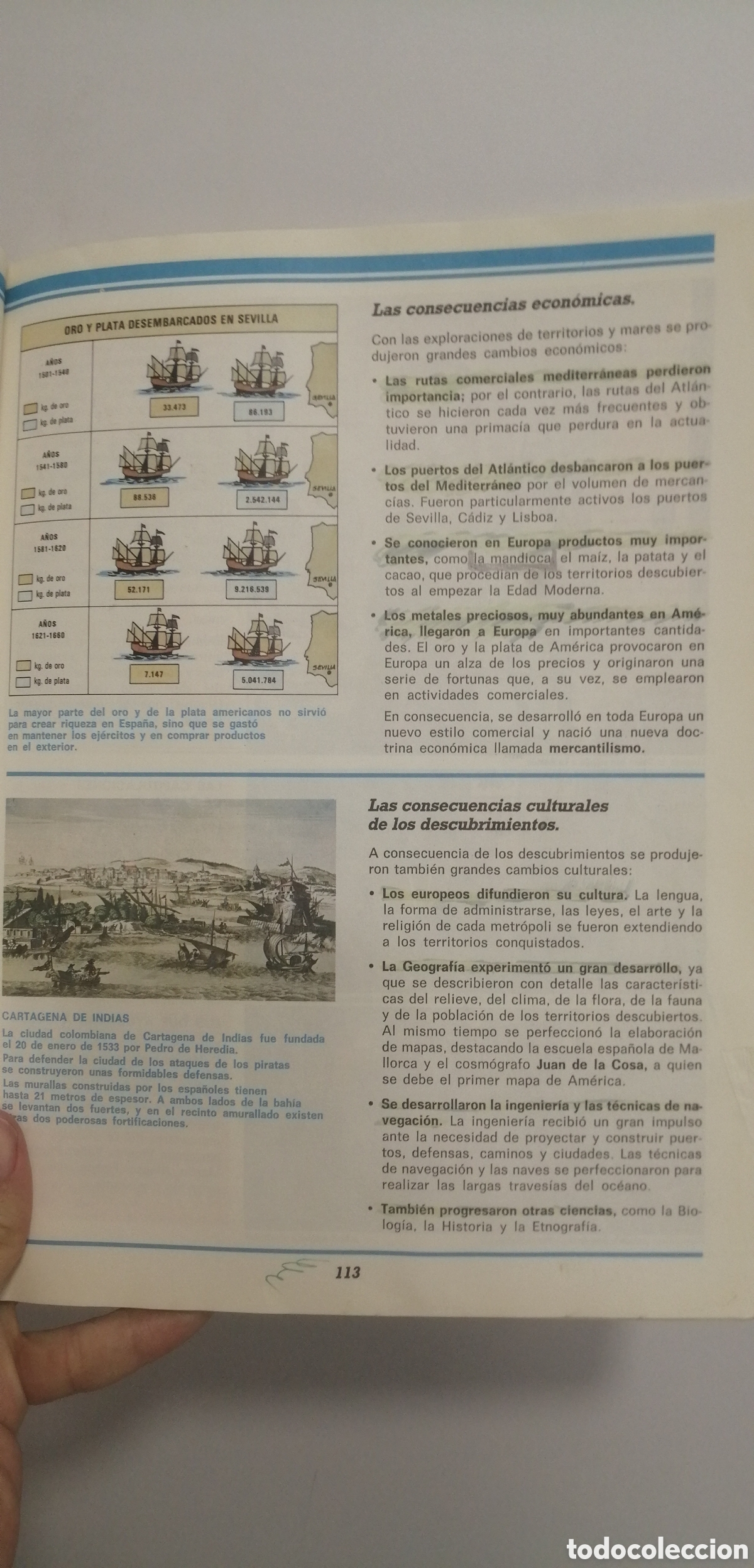Libros de segunda mano: Sociedad 7 EGB Santillana 1990 - Foto 14