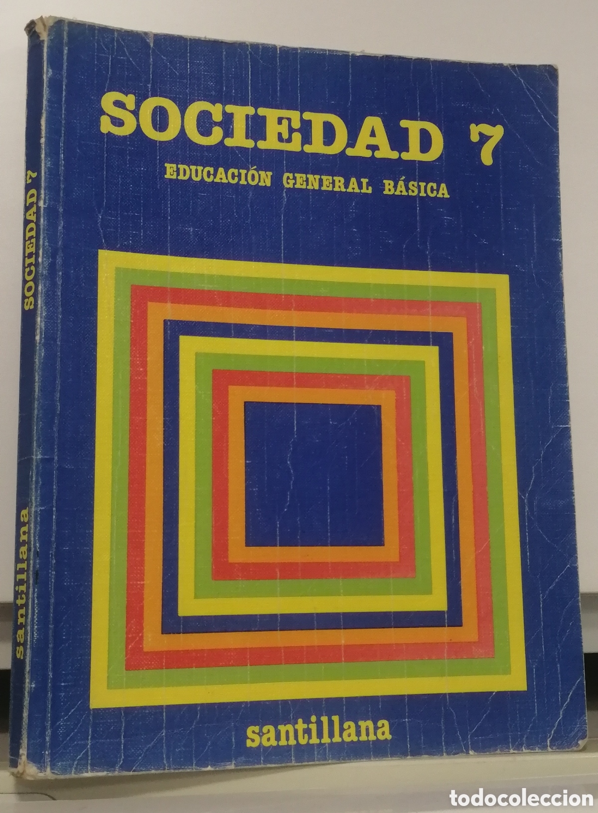 Libros de segunda mano: Sociedad 7 EGB Santillana 1990