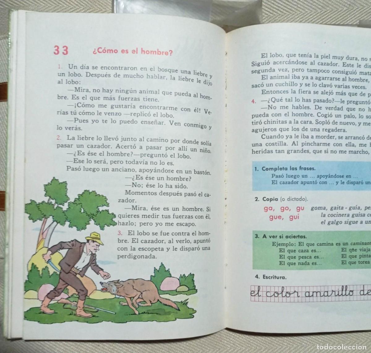 Libros de segunda mano: LECTURAS. PRIMEROS PASOS - SM EDICIONES 1972 - CON EJERCICIOS DE LENGUAJE Y ESCRITURA - Foto 4