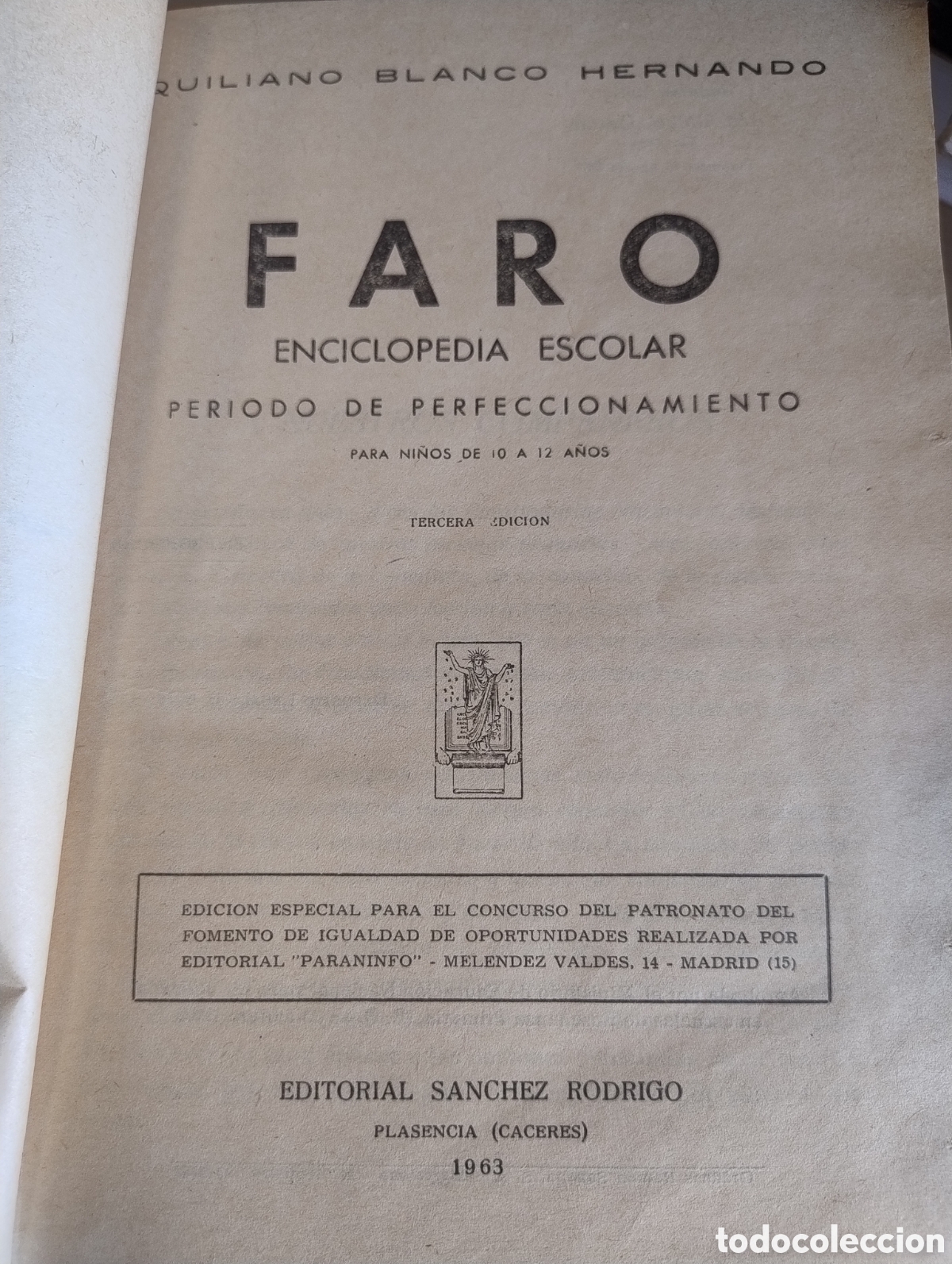 Libros de segunda mano: Faro enciclopedia escolar - Foto 3