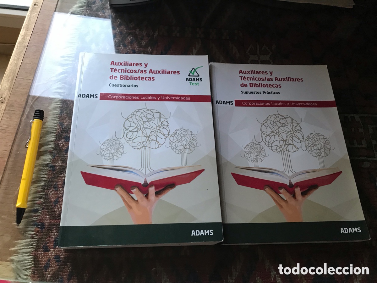 Libros de segunda mano: Auxiliares y t&eacute;cnicos/as Auxiliares de Bibliotecas. Adams test.