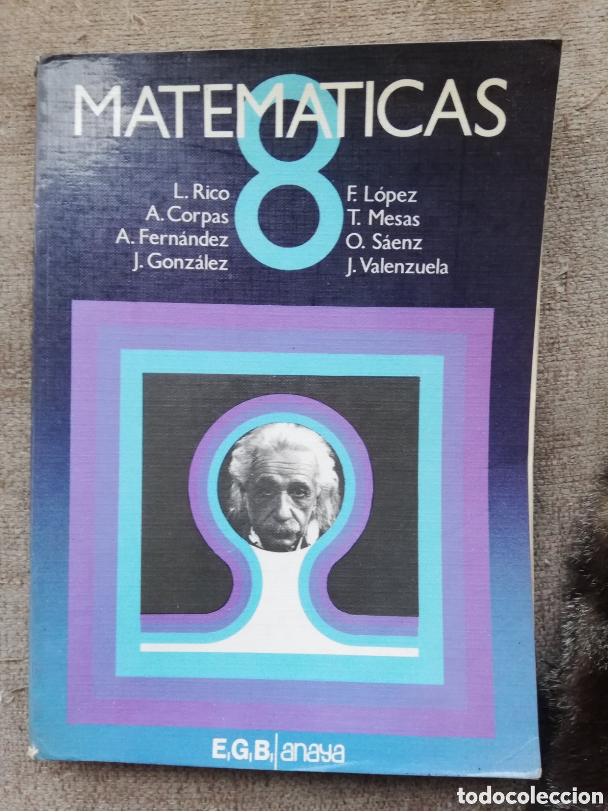Libros de segunda mano: Matem&aacute;ticas 8&ordm; 8. E.G.B. EGB. Anaya. VV. AA.
