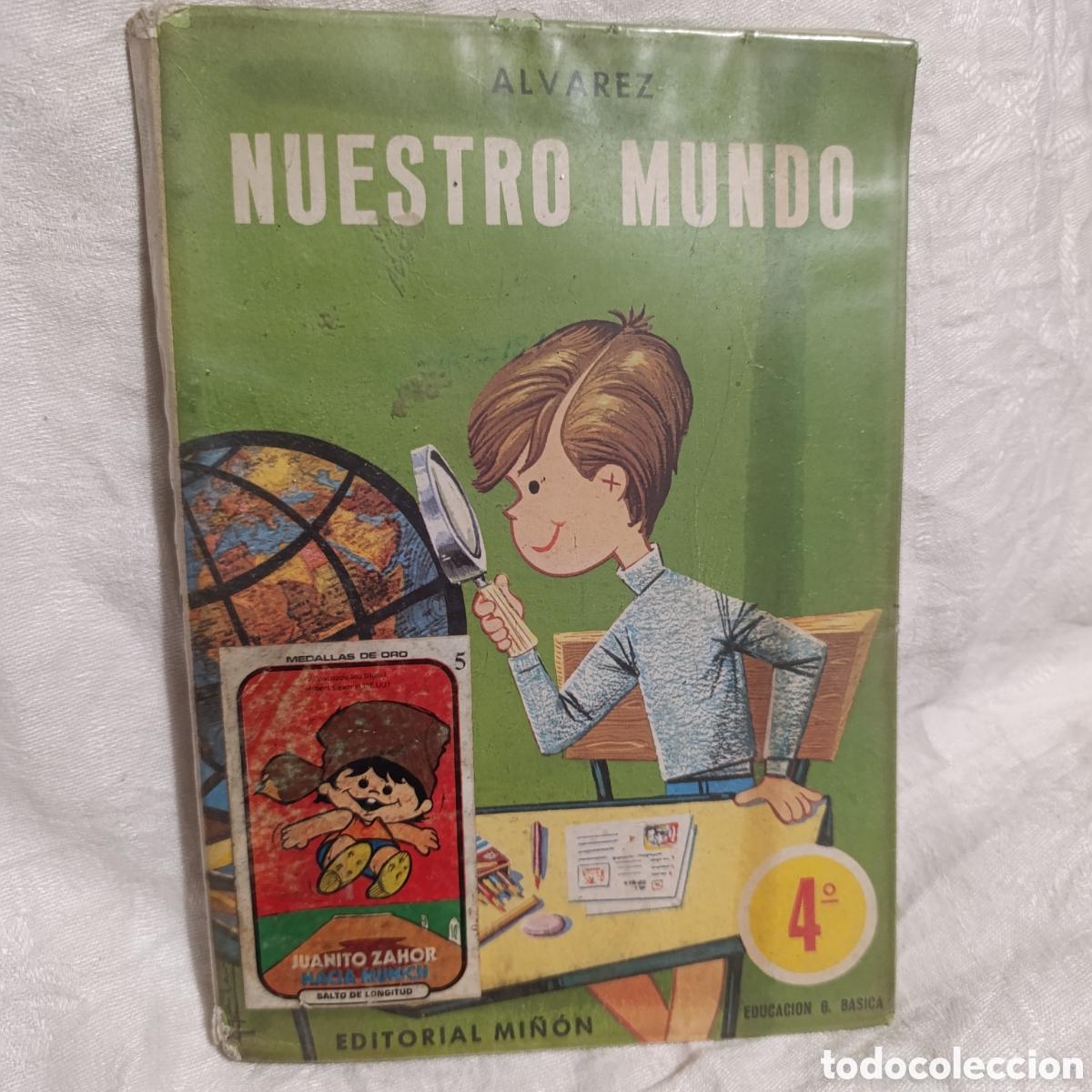 Libros de segunda mano: &rdquo;Nuestro Mundo&rdquo; de la serie de &Aacute;lvarez,4&ordm; EGB,a&ntilde;o 1972