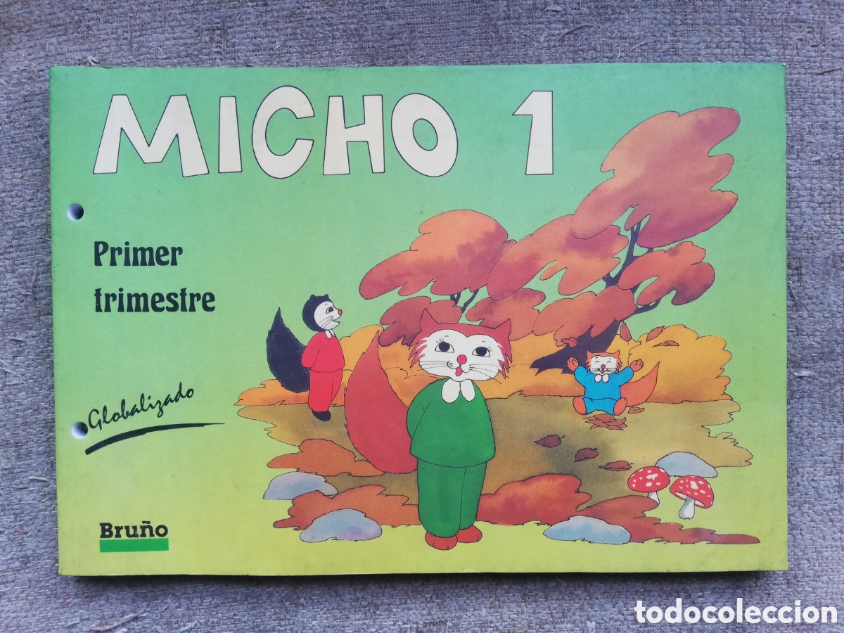 Libros de segunda mano: Micho 1 Educaci&oacute;n infantil. Primer trimestre. Editorial Bru&ntilde;o