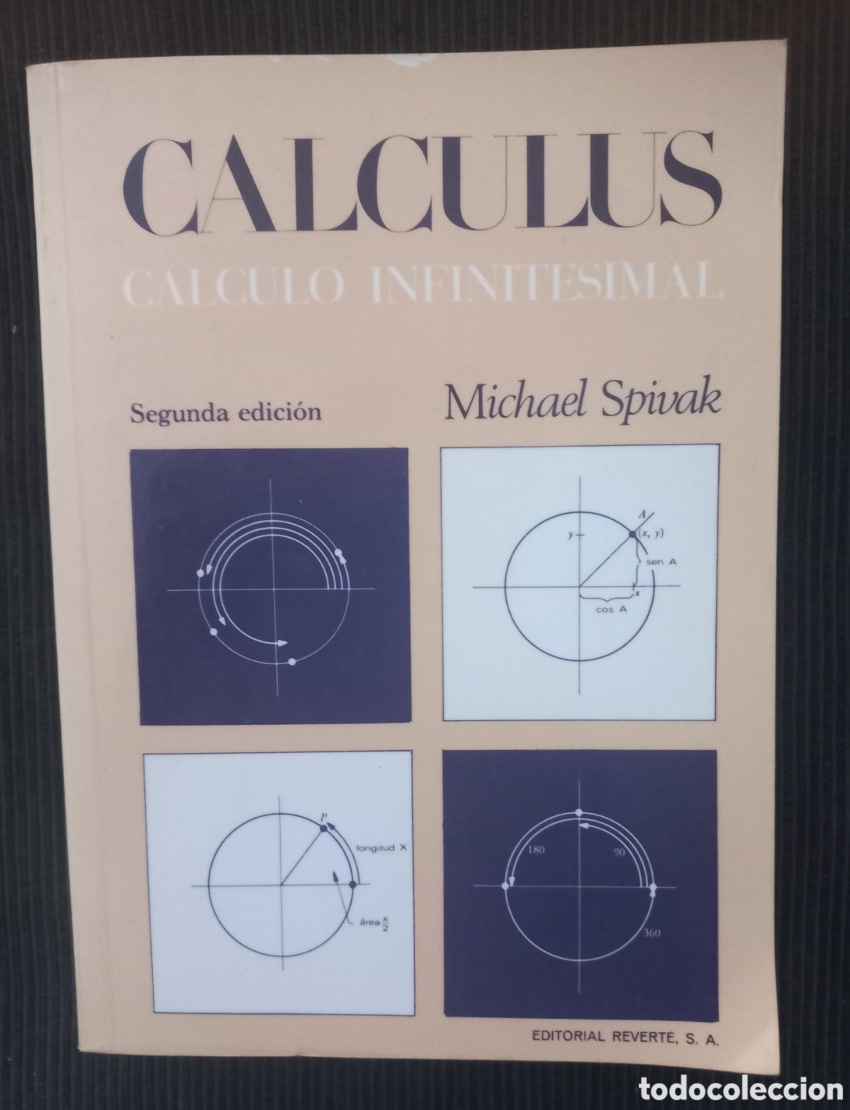 Libros de segunda mano: CALCULUS. MICHAEL SPIVAK 2&deg;EDICI&Oacute;N. EDITORIAL REVERTE