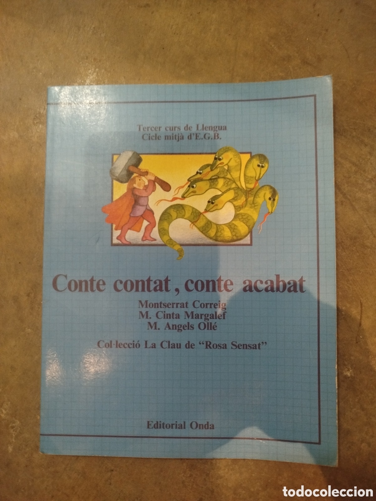 Libros de segunda mano: Llibro Llengua catalana editorial onda 3r