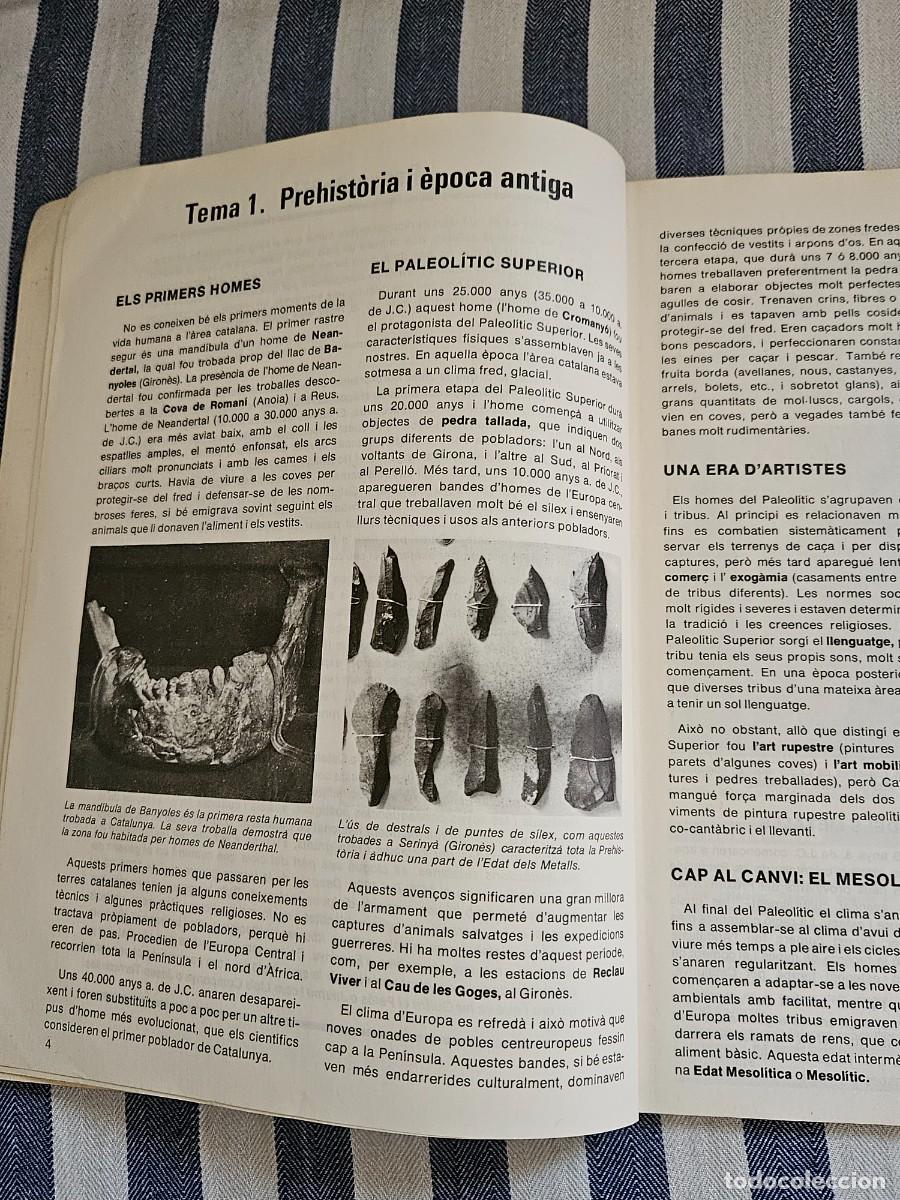 Libros de segunda mano: Libro De Texto &rdquo; Historia De Catalunya, Projecte Experimental De Ciencies Socials De Catalunya. - Foto 12